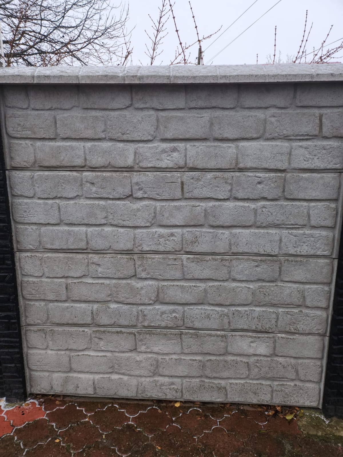 Betonzaun von Zaunfuchs Hamburg