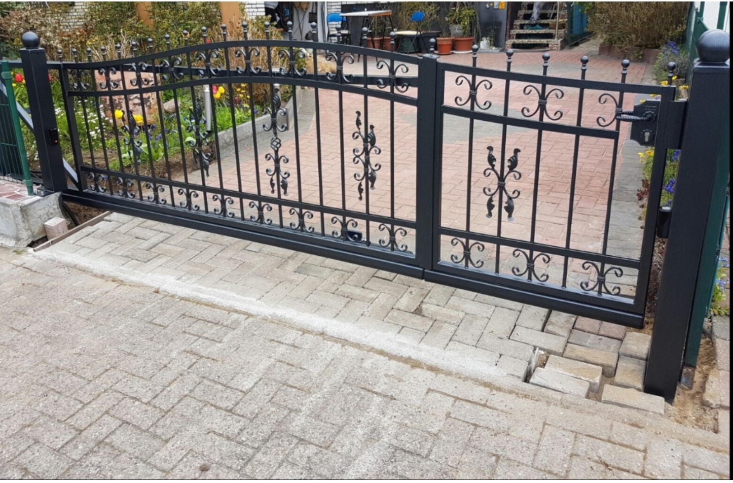 Schiebetor von Zaunfuchs Hamburg